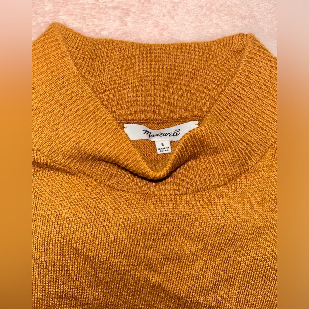 Madewell Color Block Sweater